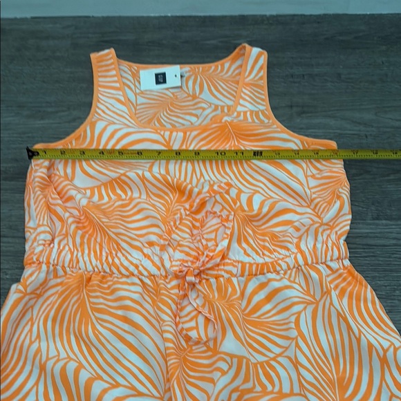 GAP Orange and White Sleeveless Dress - Picture 5 of 5